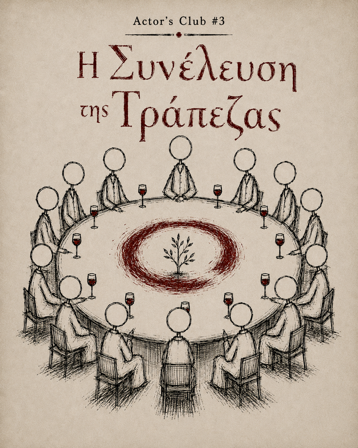 Actor's Club #3 Απολογισμός     Η πρώτη συλλογική απόφαση του θιάσου